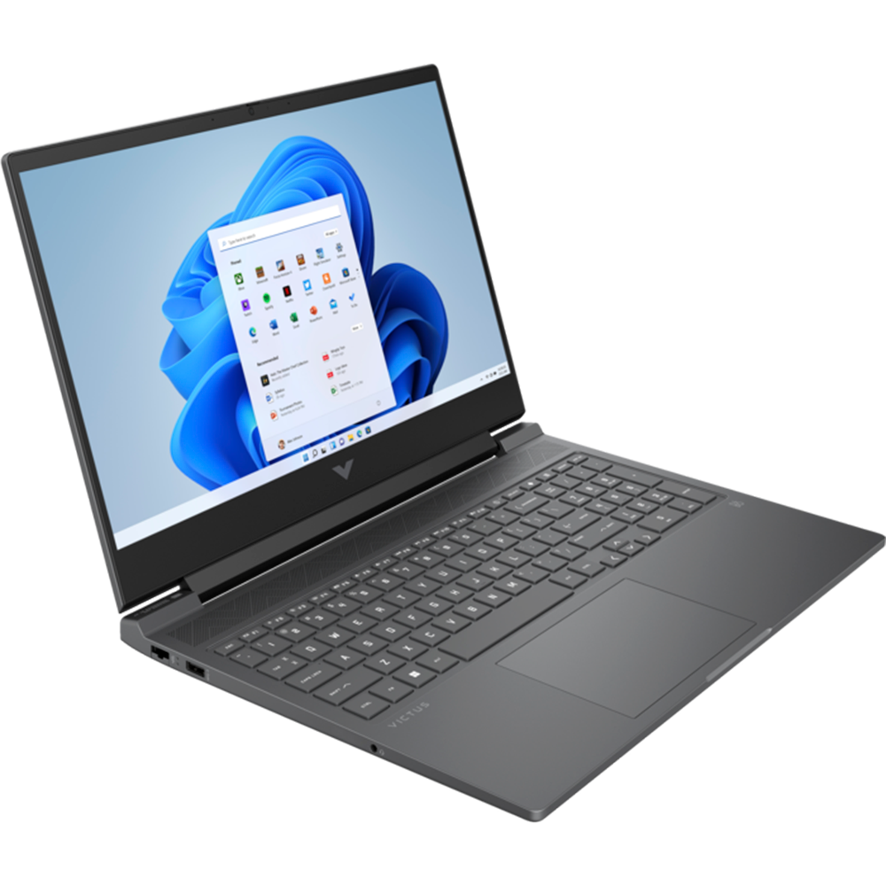 מחשב נייד גיימינג HP Victus 16-r0006nj / 800K2EA - Core i7-13700H RTX 4050 512GB SSD 16GB RAM Windows 11 - צבע שחור כרום שלוש שנות אחריות ע