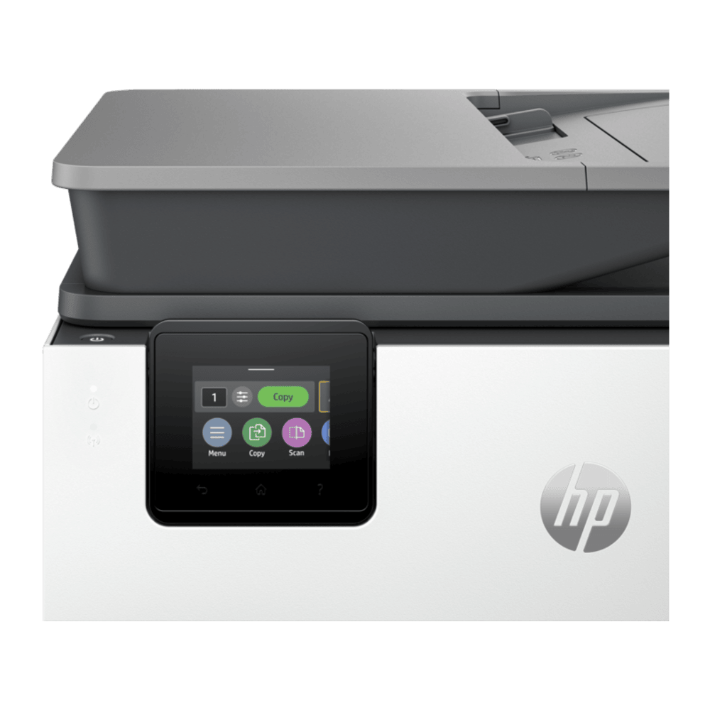 מדפסת משולבת פקס HP OfficeJet Pro 9123 All-in-One - צבע לבן שלוש שנות אחריות ע