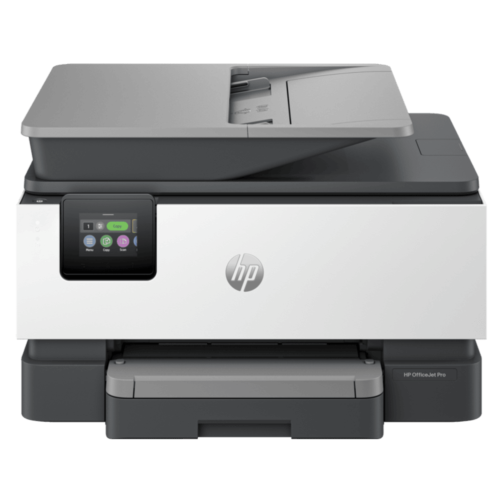 מדפסת משולבת פקס HP OfficeJet Pro 9123 All-in-One - צבע לבן שלוש שנות אחריות ע