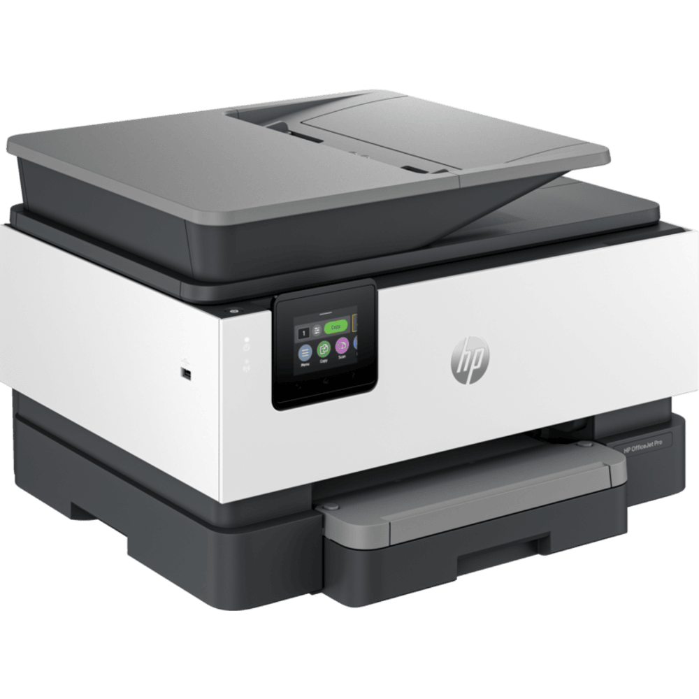 מדפסת משולבת פקס HP OfficeJet Pro 9123 All-in-One - צבע לבן שלוש שנות אחריות ע