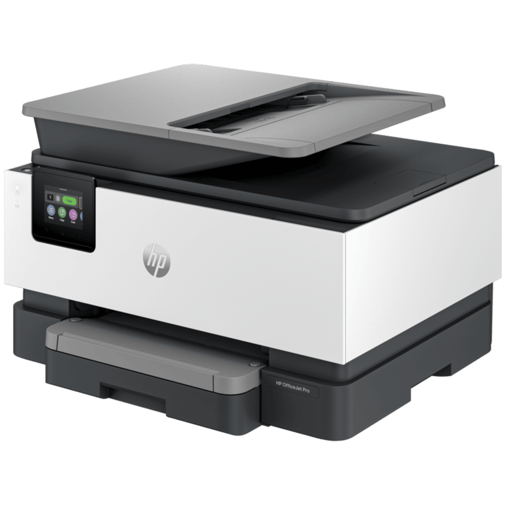 מדפסת משולבת פקס HP OfficeJet Pro 9123 All-in-One - צבע לבן שלוש שנות אחריות ע