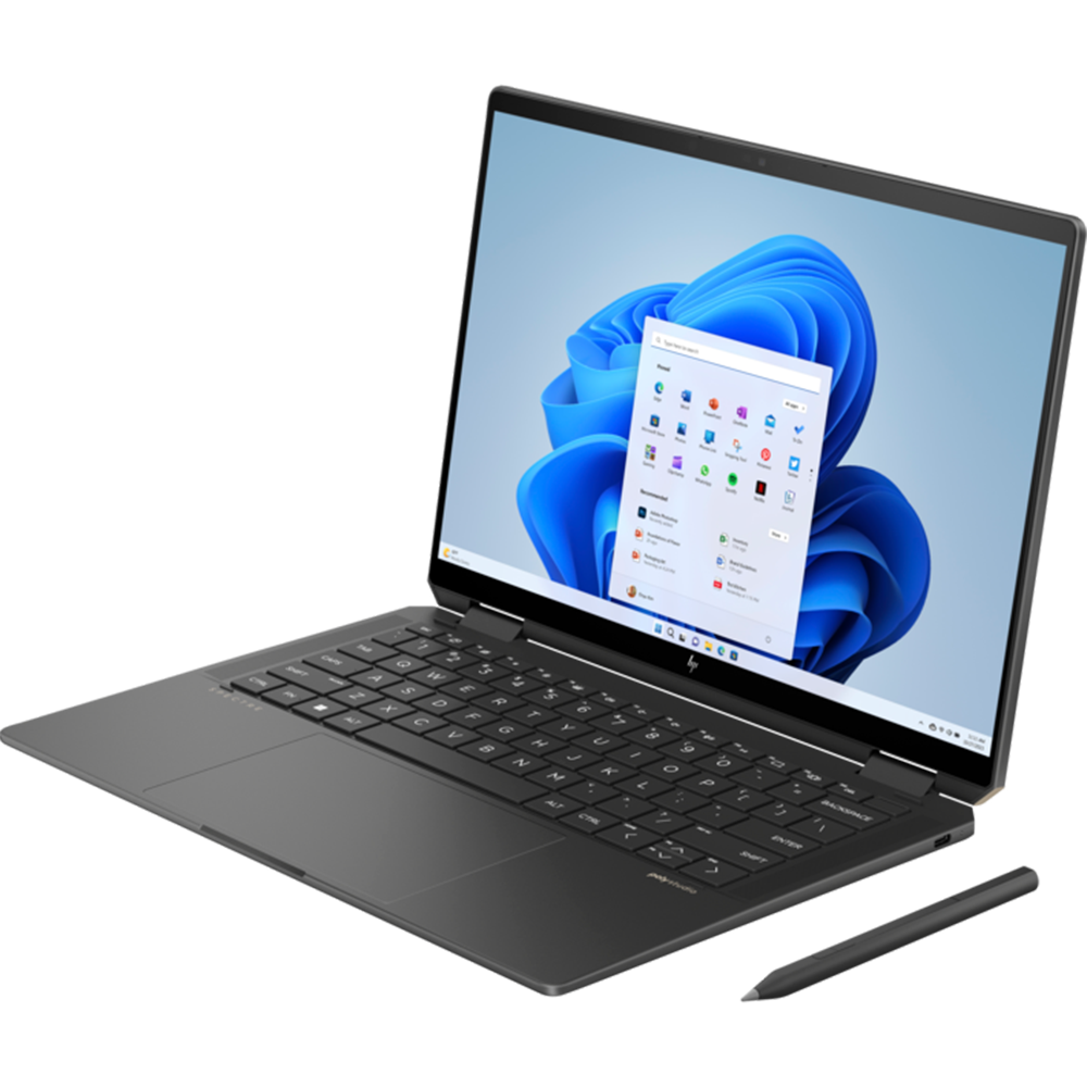 מחשב נייד עם מסך מגע HP Spectre x360 14-eu0005nj / B41F0EA - Core Ultra 5 125H 1TB SSD 16GB RAM Windows 11 Pro - צבע שחור שלוש שנות אחריות ע