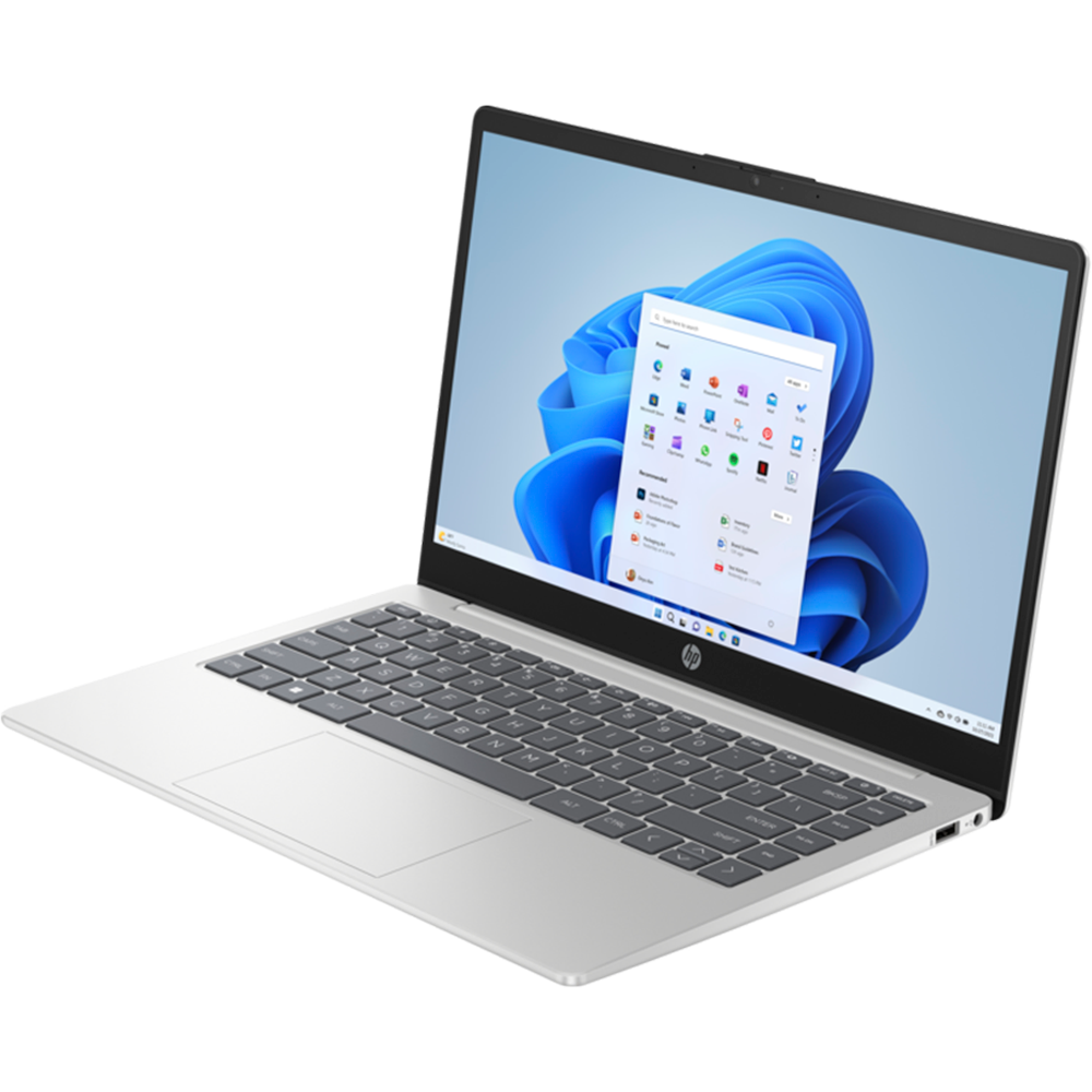 מחשב נייד HP Laptop 14-ep1006nj / A1SF5EA - Core 7 150U 512GB SSD 16GB RAM Windows 11 - צבע כסוף שלוש שנות אחריות ע