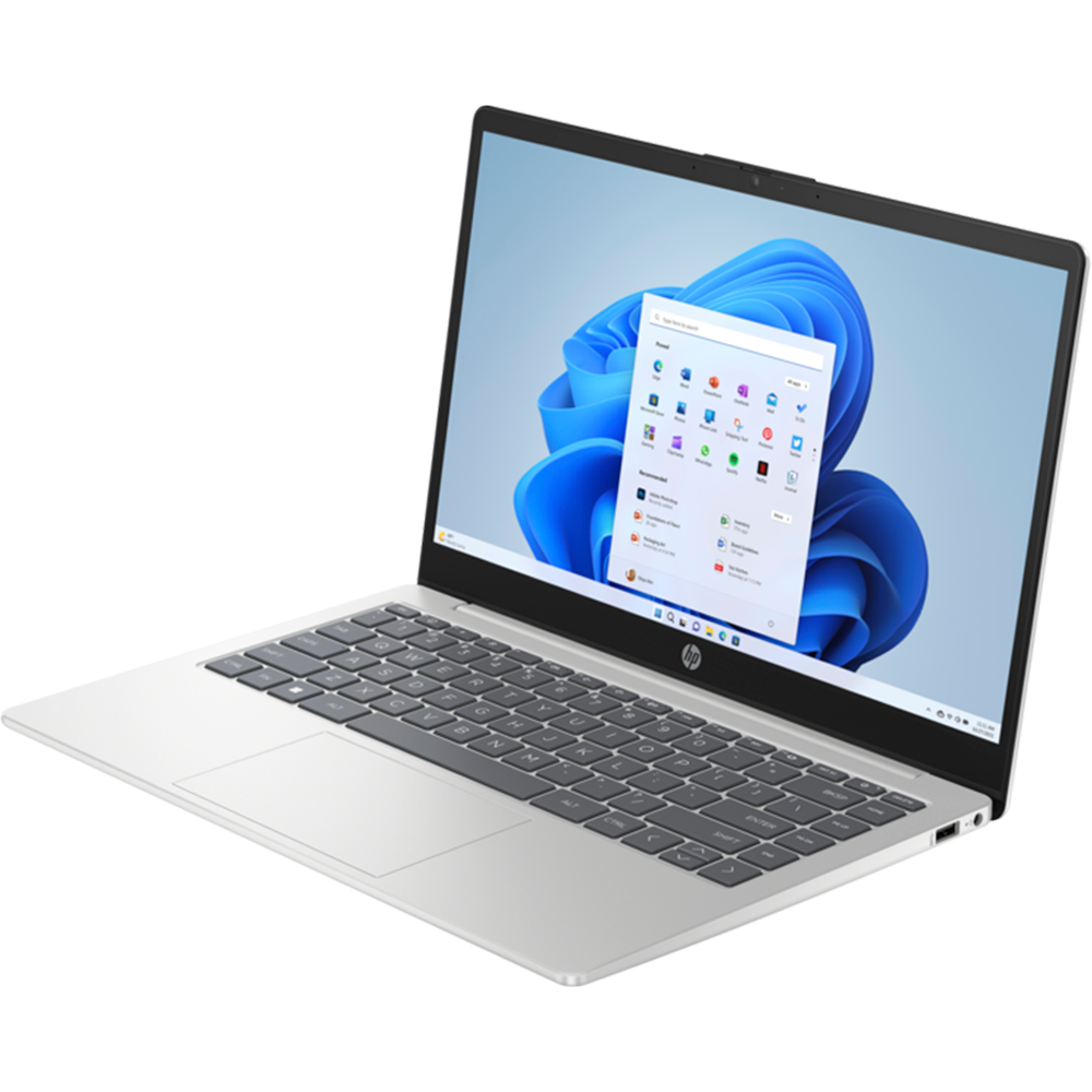 מחשב נייד HP Laptop 14-ep1014nj / A1SF8EA - Core 5 120U 512GB SSD 8GB RAM Windows 11 - צבע כסוף שלוש שנות אחריות ע
