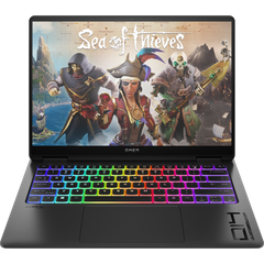 מחשב נייד גיימינג HP Omen Transcend 14-fb0004nj / B44HWEA - Core Ultra 9 185H RTX 4070 1TB SSD 32GB RAM Windows 11 - צבע שחור שלוש שנות אחריות ע"י היבואן הרשמי
