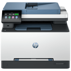 מדפסת HP Color LaserJet Pro MFP 3302fdw - צבע לבן שנה אחריות ע"י היבואן הרשמי