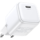 מטען קיר Ugreen Nexode Mini CD319 GaN 30W PD USB-C -כולל כבל Type-C 60W צבע לבן שנה אחריות ע"י היבואן הרשמי