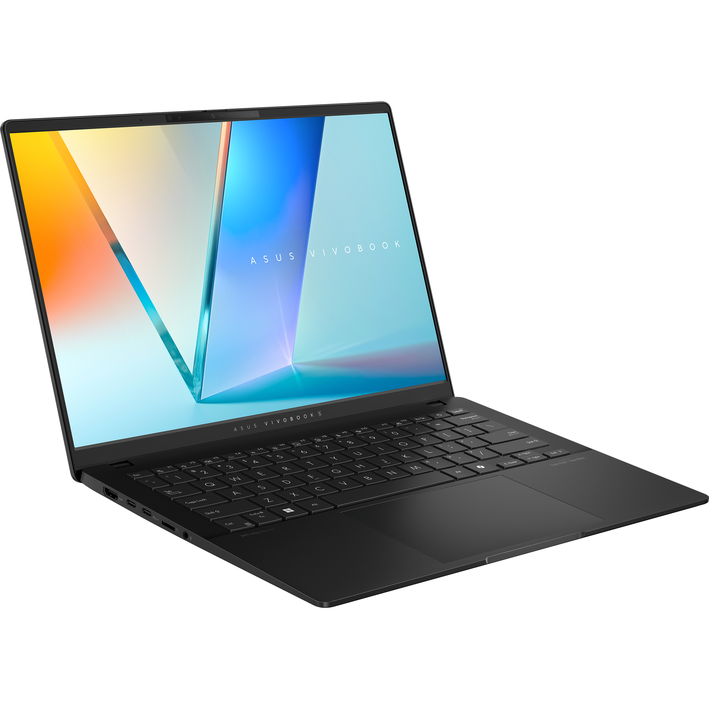 מחשב נייד Asus Vivobook S 14 OLED S5406SA-PP043W - Core Ultra 5 226V 1TB SSD 16GB RAM Windows 11 - צבע שחור שנה אחריות ע