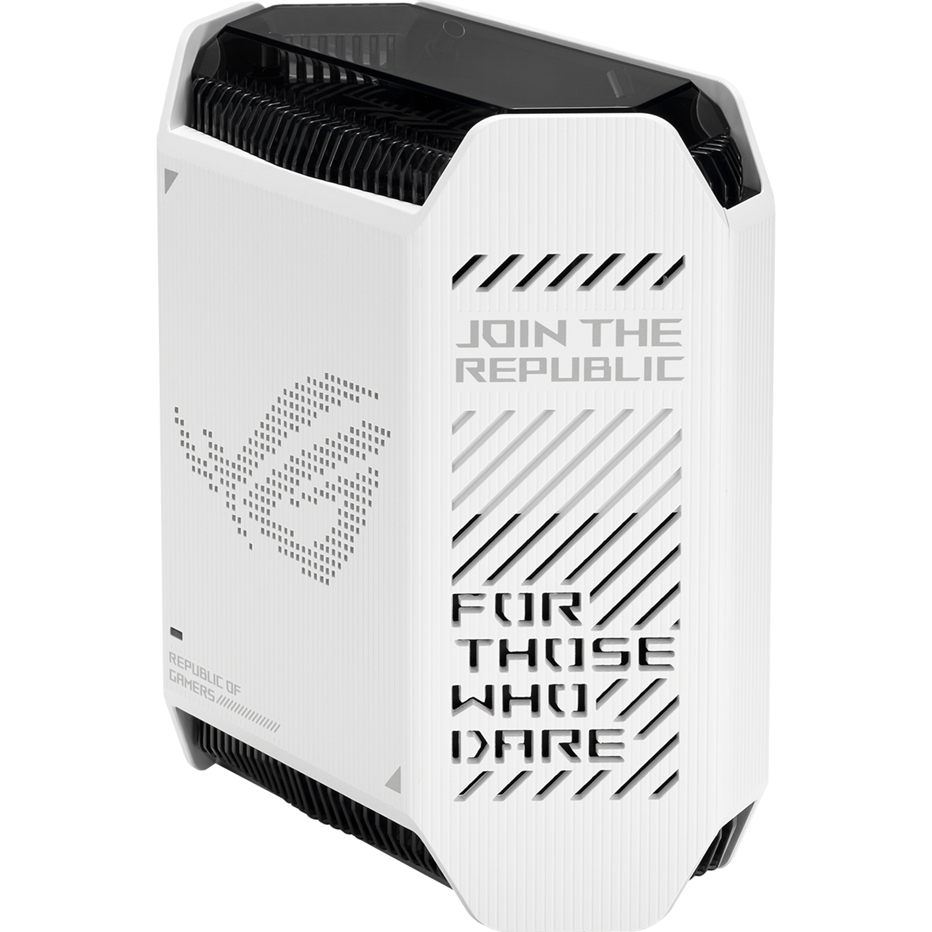 ראוטר גיימינג Asus ROG Rapture GT6 WiFi 6 - צבע לבן שלוש שנות אחריות ע
