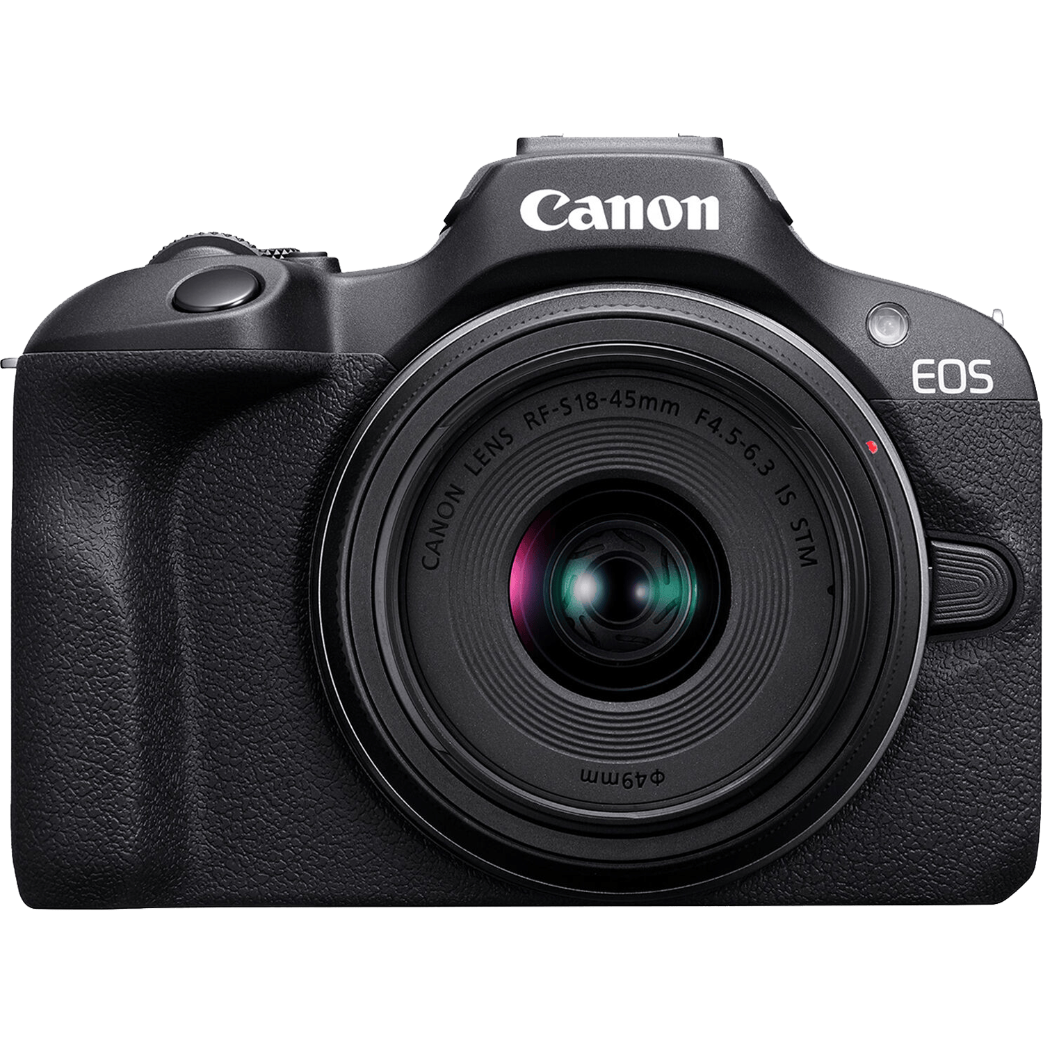 מצלמה דיגיטלית ללא מראה הכוללת עדשה Canon EOS R100 RF-S 18-45mm f/4.5-6.3 IS...