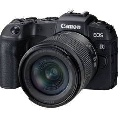 מצלמה דיגיטלית ללא מראה הכוללת עדשה Canon EOS RP RF 24-105mm f/4-7.1 IS STM - צבע שחור שלוש שנות אחריות ע"י היבואן הרשמי