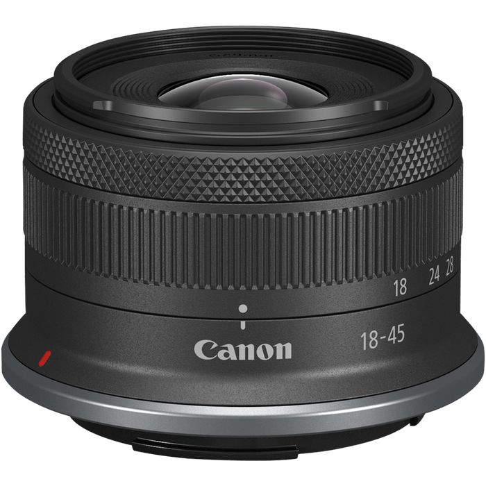 עדשת Canon RF-S 18-45mm f/4.5-6.3 IS STM - צבע שחור שלוש שנות אחריות עי היבואן הרשמי