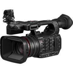 מצלמת וידאו מקצועית Canon XF605 UHD 4K - צבע שחור שלוש שנות אחריות ע"י היבואן הרשמי