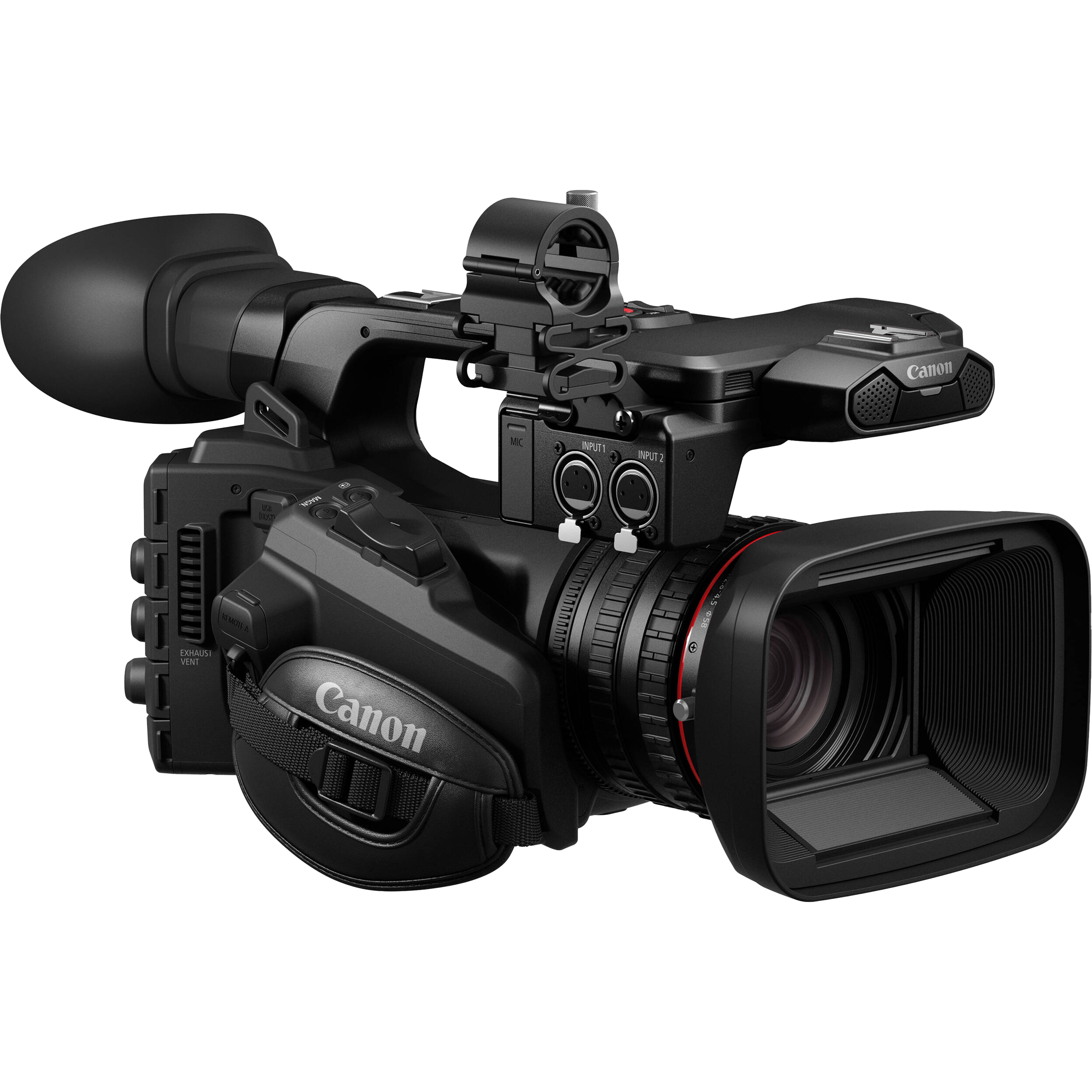 מצלמת וידאו מקצועית Canon XF605 UHD 4K - צבע שחור שלוש שנות אחריות ע