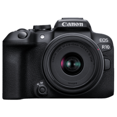 מצלמה דיגיטלית Canon EOS R10 DSLR EF-S 18-150mm - צבע שחור שלוש שנות אחריות ע"י היבואן הרשמי