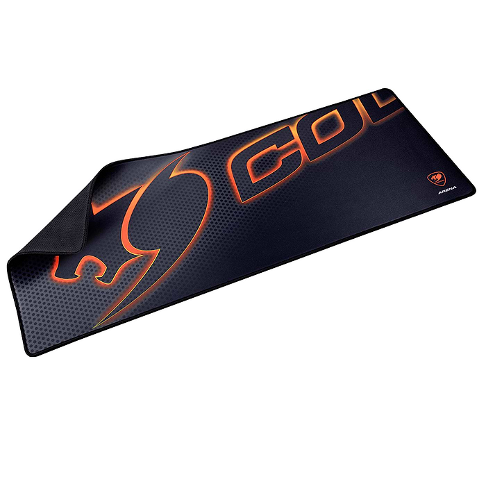 משטח גיימינג לעכבר Cougar Gaming Mouse Pad Arena - צבע שחור אחריות ע"י היבואן