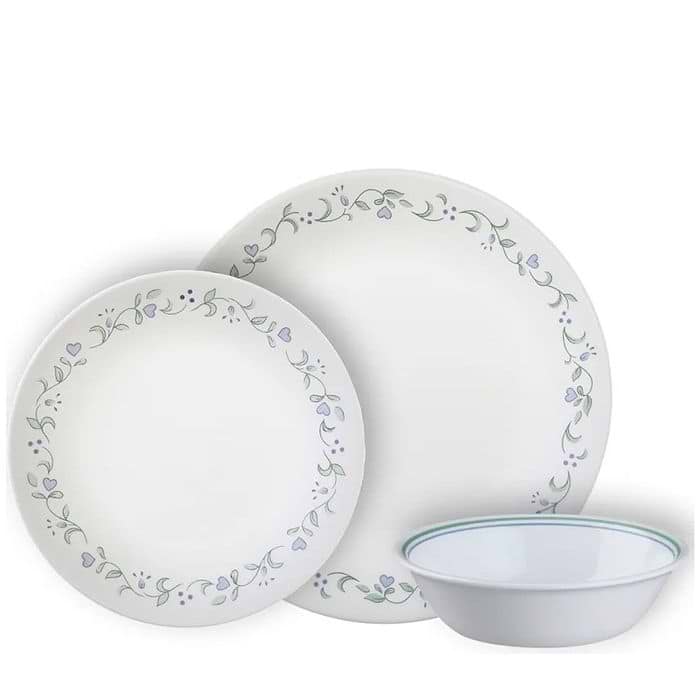 סט צלחות 12 חלקים 4 סועדים Corelle Country Cottage
