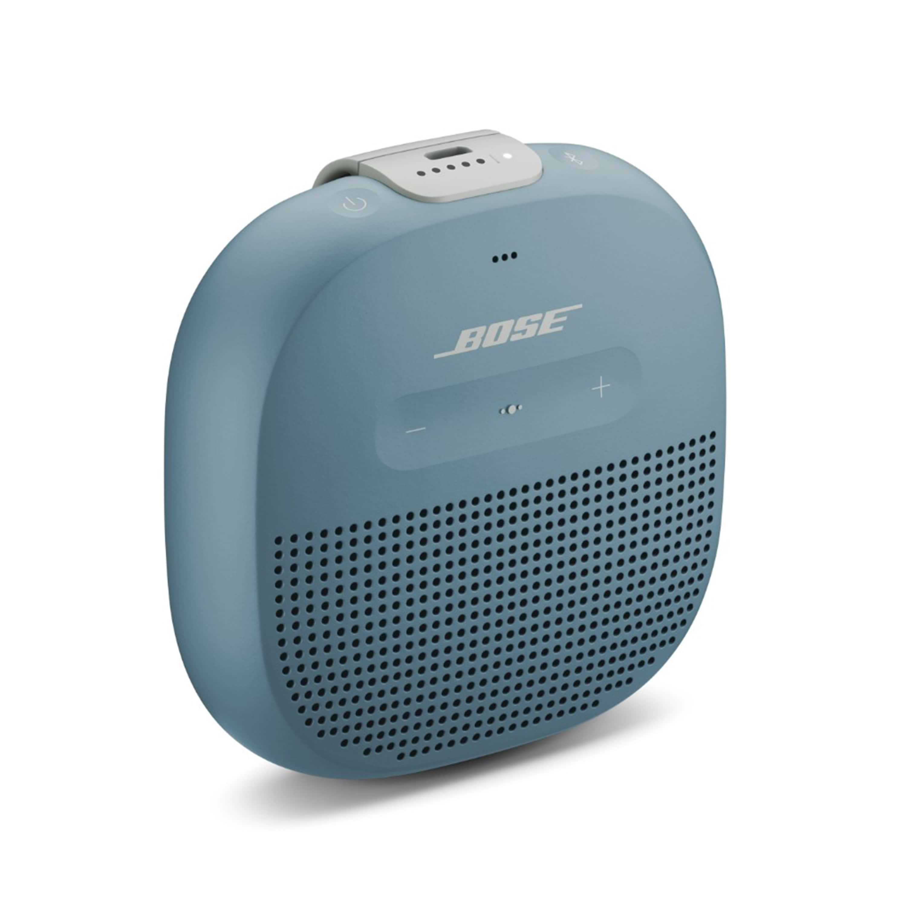 רמקול אלחוטי נייד Bose Soundlink Micro - צבע כחול אבן שנה אחריות ע