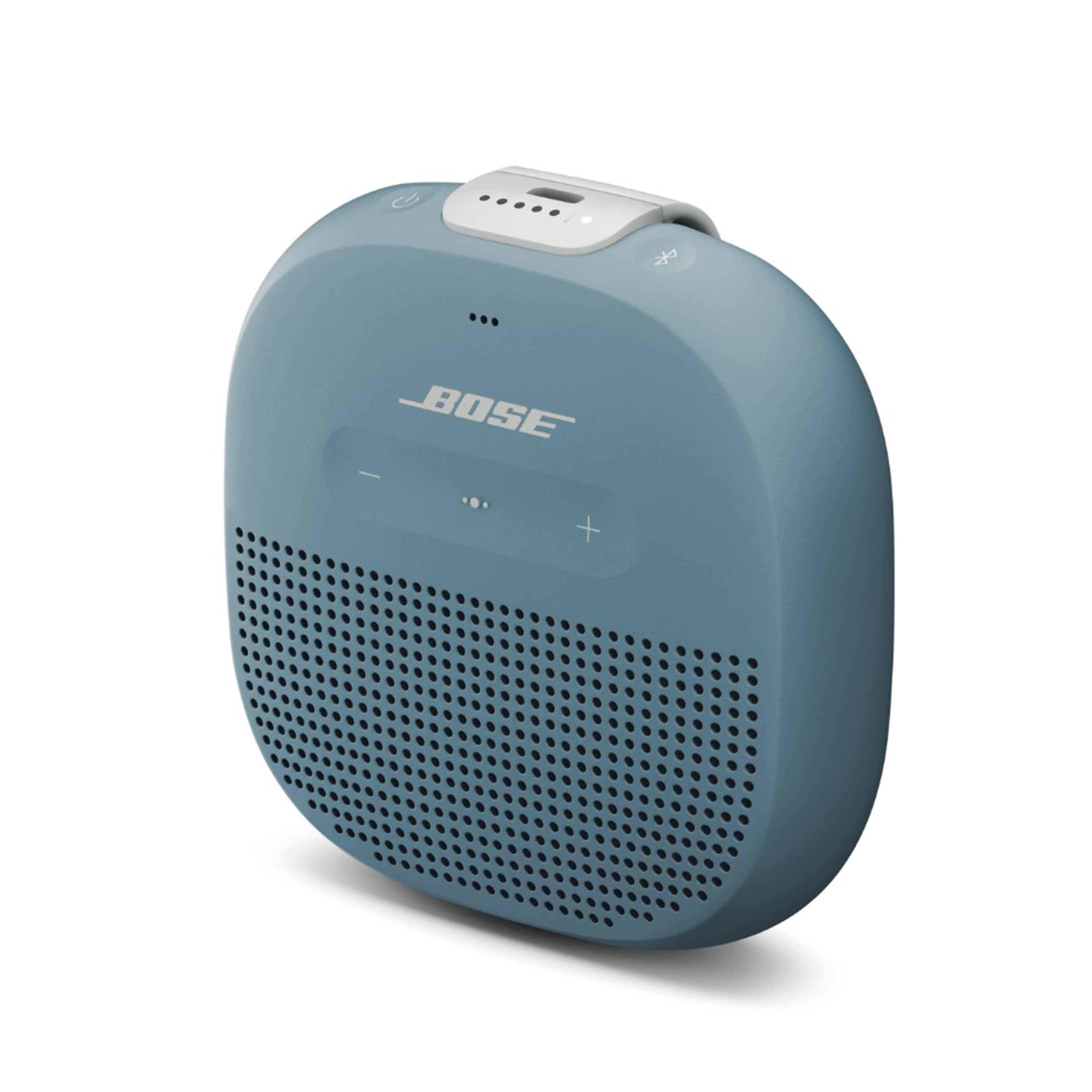 רמקול אלחוטי נייד Bose Soundlink Micro - צבע כחול אבן שנה אחריות ע