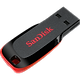 זיכרון נייד SanDisk Cruzer Blade USB 128GB SDCZ50-128G-B35 - שנתיים אחריות ע"י היבואן הרשמי