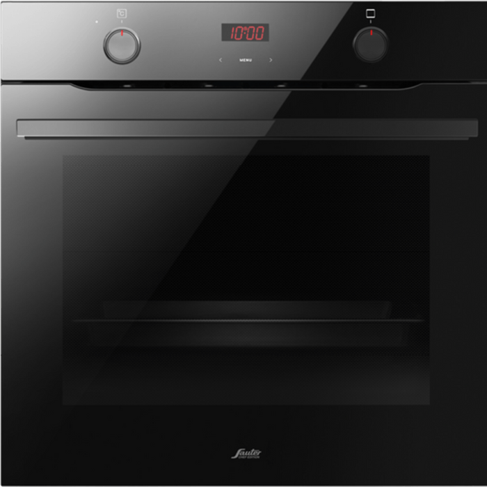 תנור אפייה בנוי סאוטר 77 ליטר CUISINE 7220 B בגימור שחור SAUTER - אחריות יבואן רשמי
