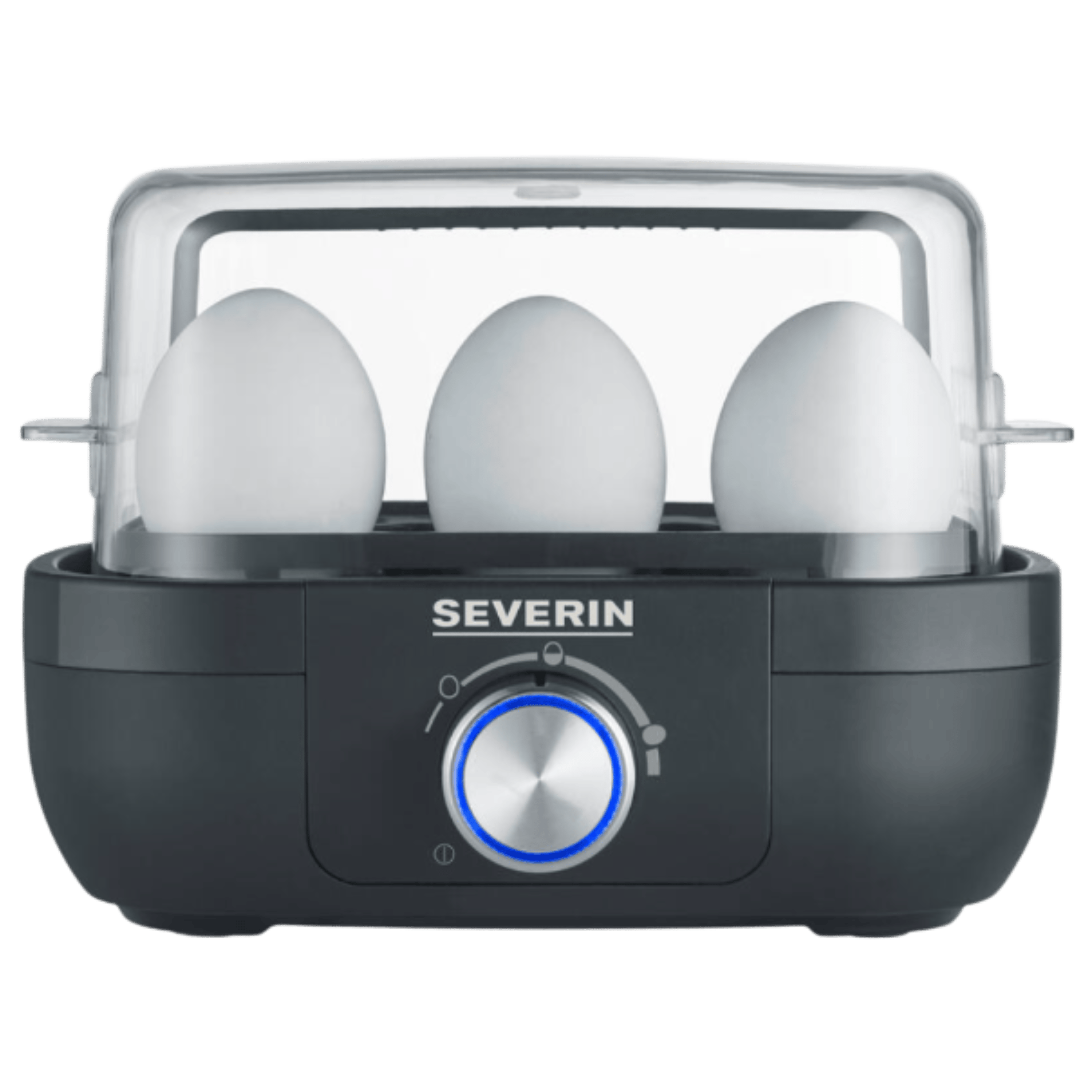 מכשיר להכנת ביצים (6 יח') Severin EK3166 - גימור שחור אחריות ע