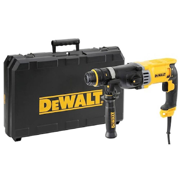  פטישון חשמלי 900W עד 28 ממ קידוח 3.2J + פוטר מתחלף DeWALT D25144K 