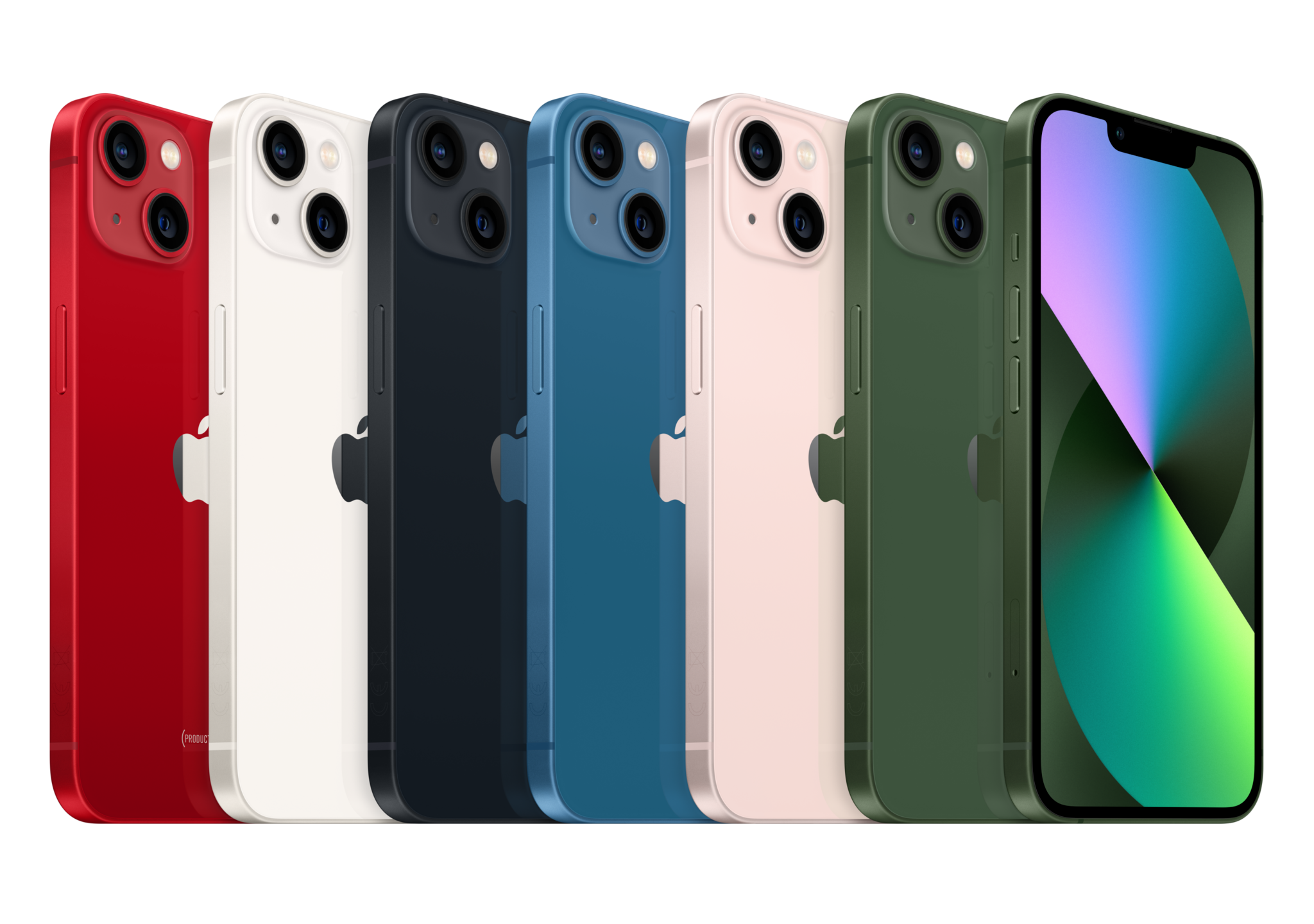 סמארטפון Apple iPhone 13 128GB - צבע שחור חצות שנה אחריות ע