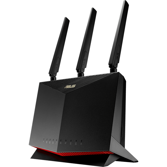 ראוטר אלחוטי Asus 4G-AC86U AC2600 LTE - צבע שחור שלוש שנות אחריות עי היבואן הרשמי