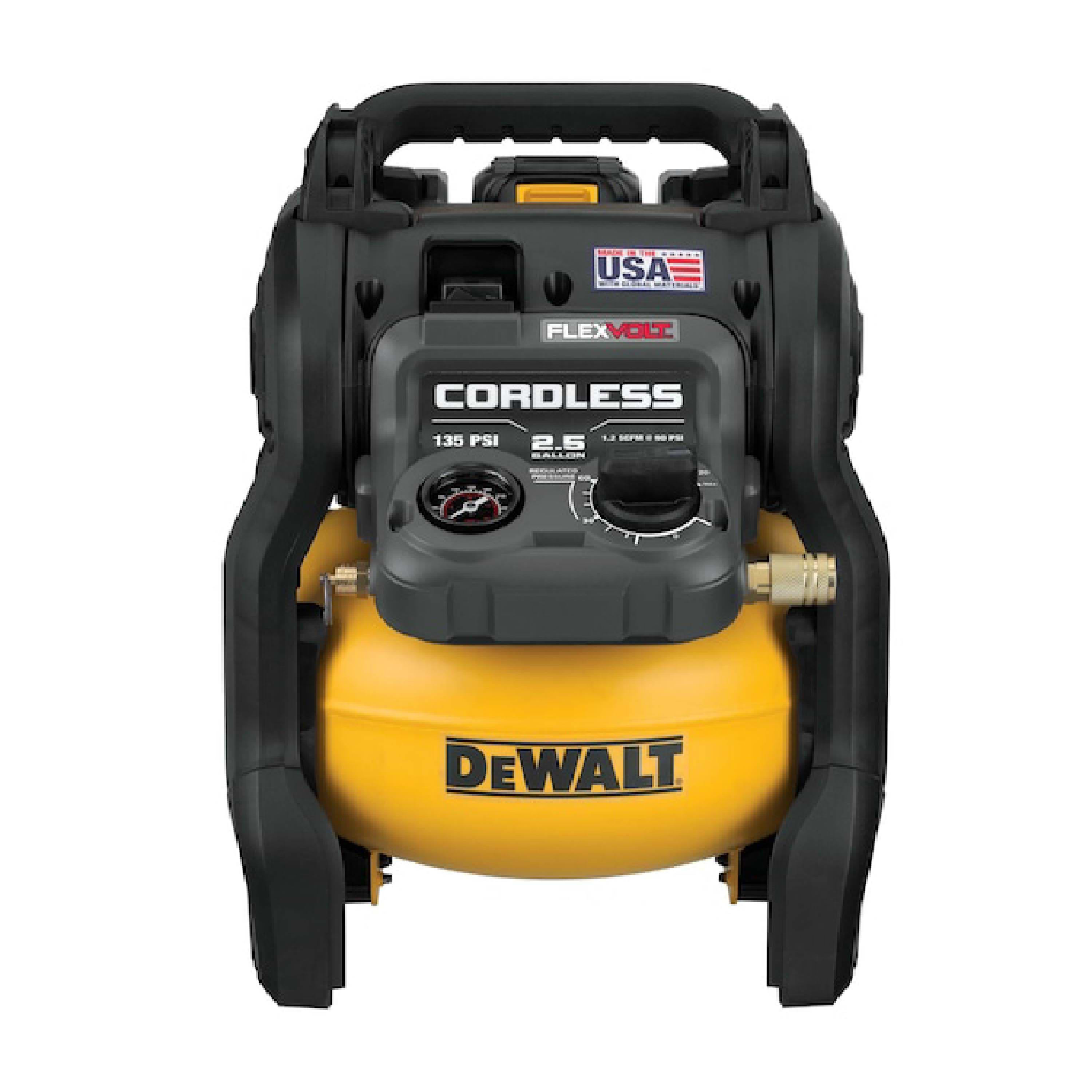 קומפרסור FLEX 54/60V כולל סוללה 6 FLEX ומטען דגם  DCC2560P1-6AH-FLEX DeWALT
