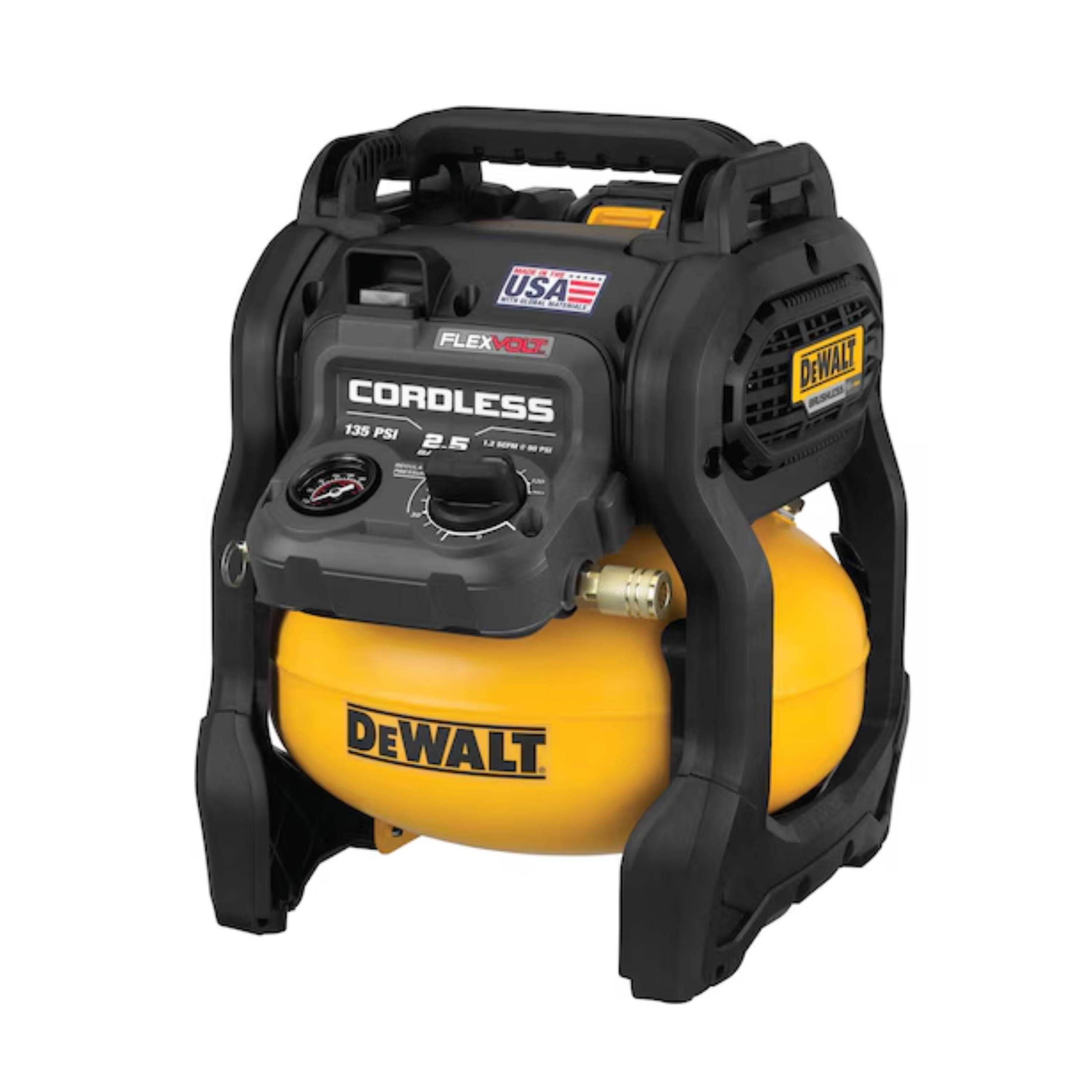 קומפרסור FLEX 54/60V כולל סוללה 6 FLEX ומטען דגם  DCC2560P1-6AH-FLEX DeWALT