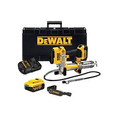 מגרזת 20V, עם 2 סוללות 4AH ומטען דגם DCGG571P2-4AH מבית DeWALT