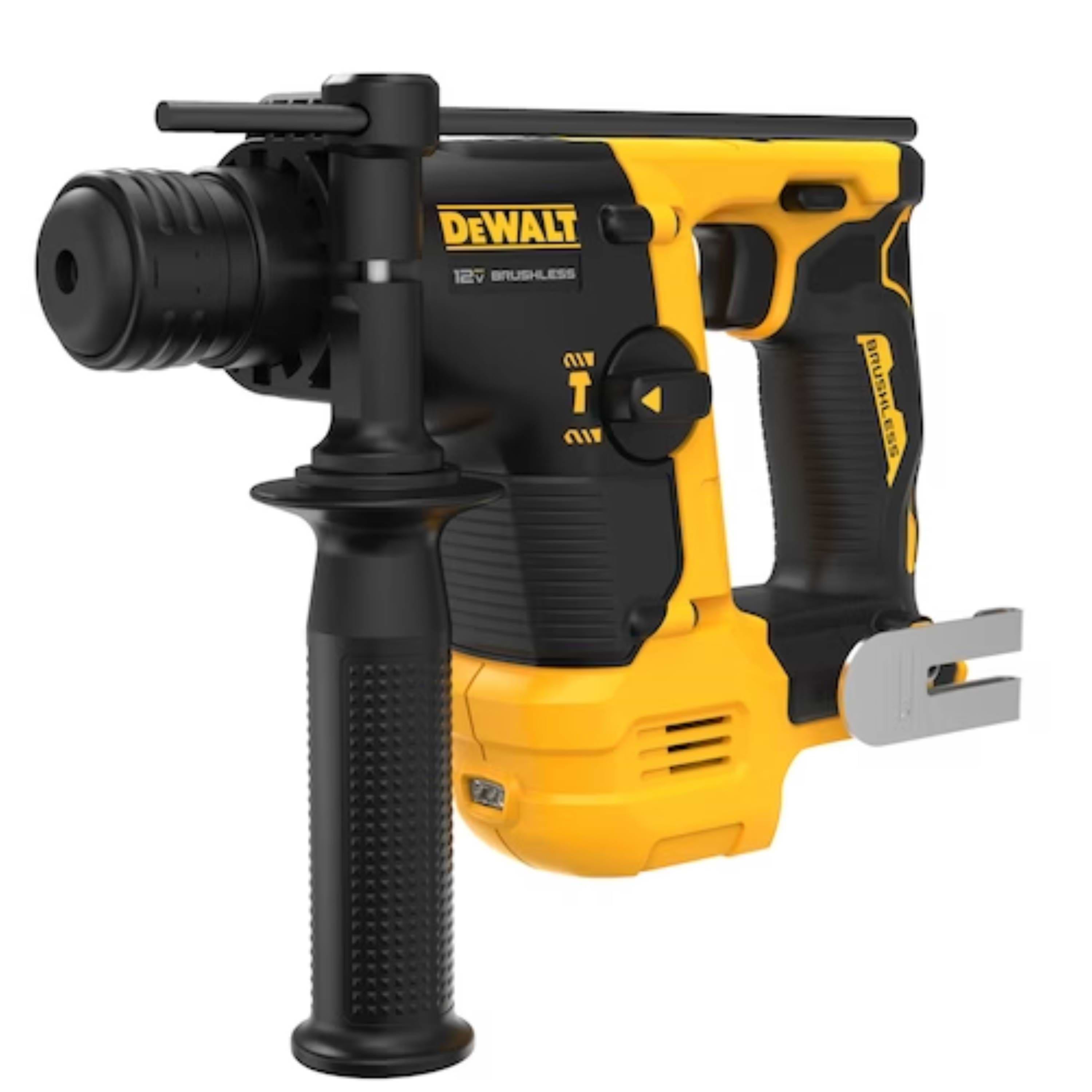 פטישון 12V בראשלס עם 2 מצבי עבודה DCH072N/DCH072B DeWALT -גוף בלבד