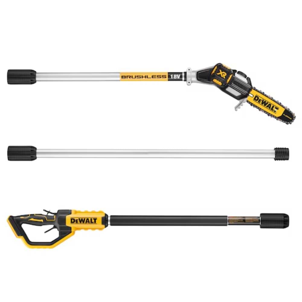 מסור שרשרת טלסקופי לחיתוך ענפים  בראשלס Dewalt DCPS620B / DCMPS567N- גוף בלבד