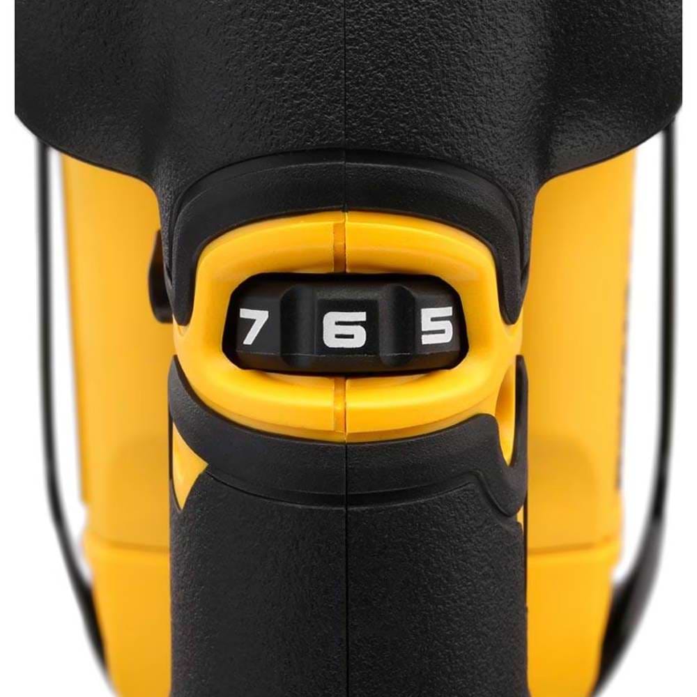 מסור אנכי ג'קסון בראשלס XR 18/20V DeWalt  עם 2 סוללות 5AH ומטען DCS334P2-5AH