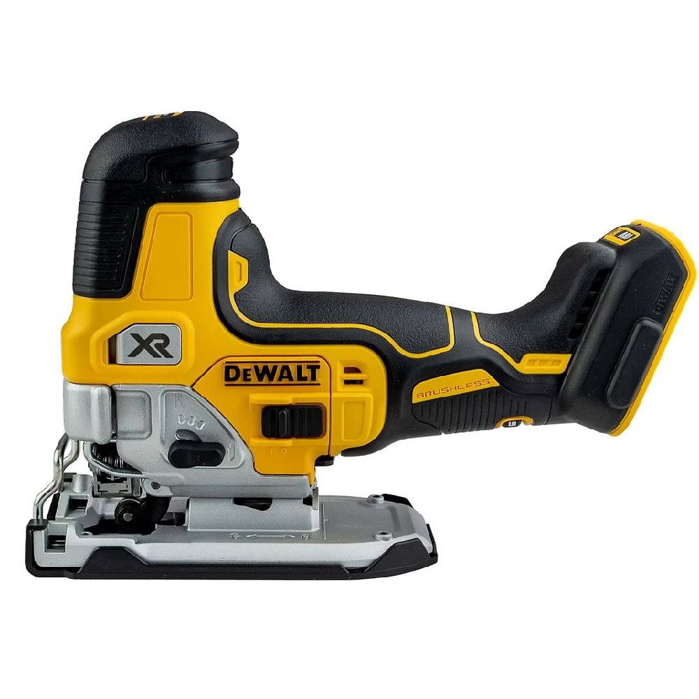 מסור אנכי ג'קסון XR 18/20V  בראשלס אחיזת עם 2 סוללות 5AH ומטען  DeWalt DCS335P2-5AH