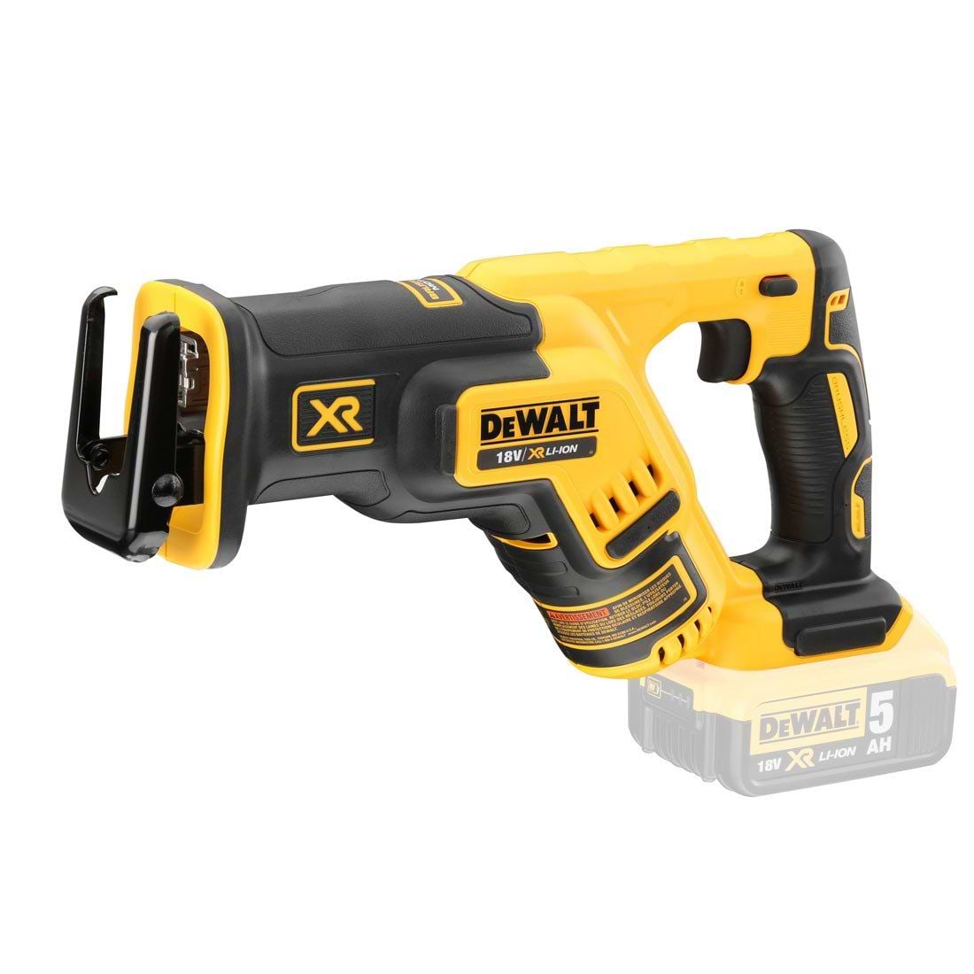 מסור חרב קצר בראשלס XR 18/20V DCS367N/DCS367B DeWALT - גוף בלבד