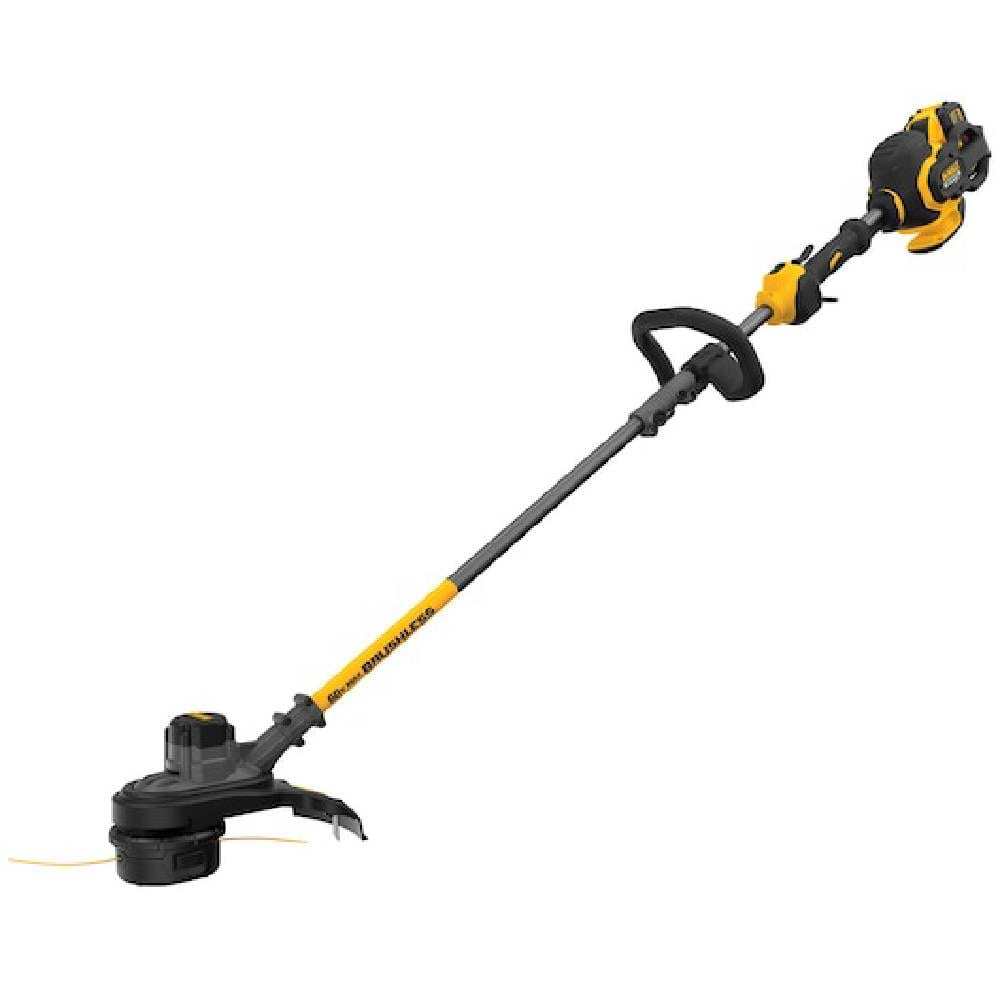 חרמש נטען 60V בראשלס עם סוללה 9AH ומטען DeWALT  DCST970X1 
