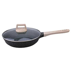 מחבת טיגון עמוק איכותית בגודל 26 ס"מ Amercook Kafka - צבע שחור
