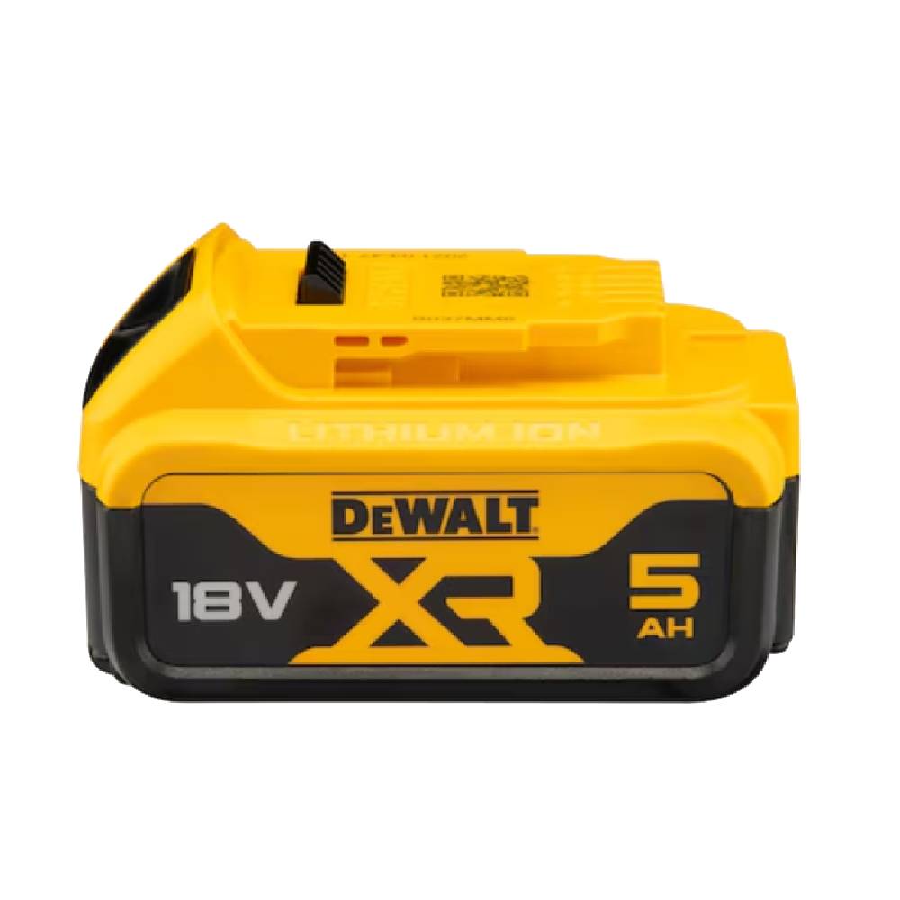 סט סוללה 18V XR 5Ah ומטען מהיר DeWALT DEWALT-P1-5AH