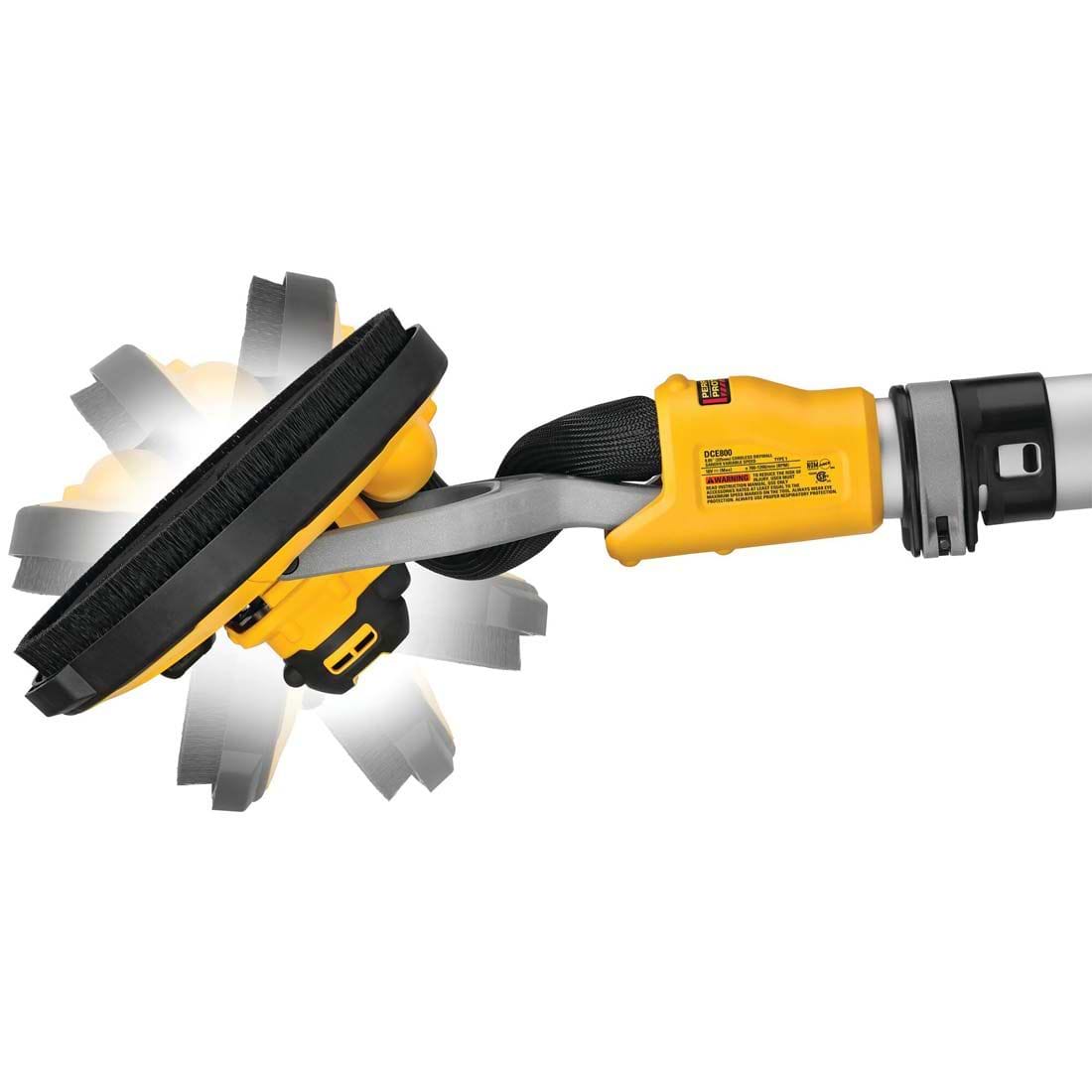 מלטשת טלסקופית נטענת 18/20V בראשלס  DCE800N DeWALT - גוף בלבד
