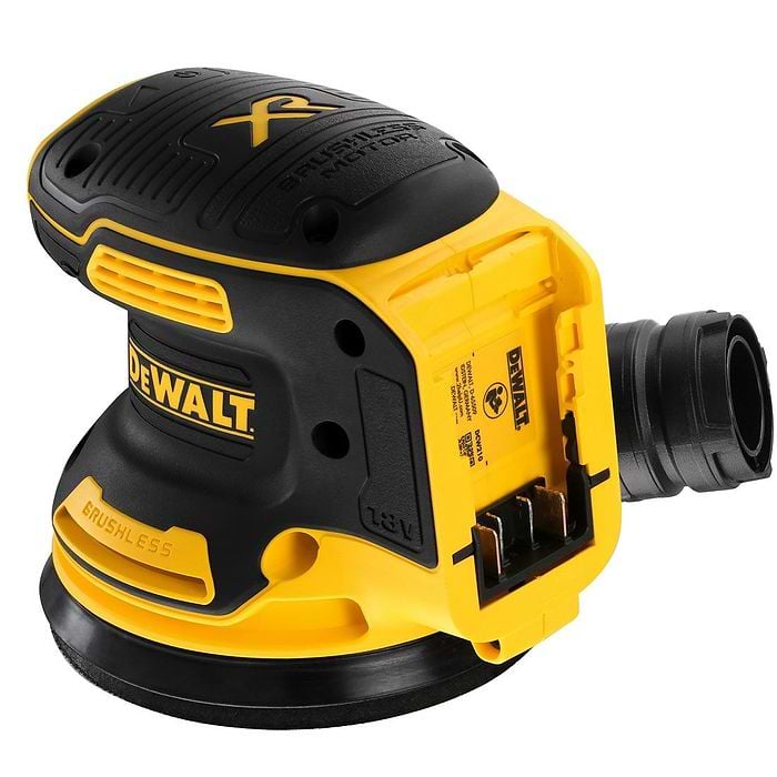 מלטשת אקצנטרית 18V 5 בראשלס XR דגם DCW210N DeWalt  - גוף בלבד