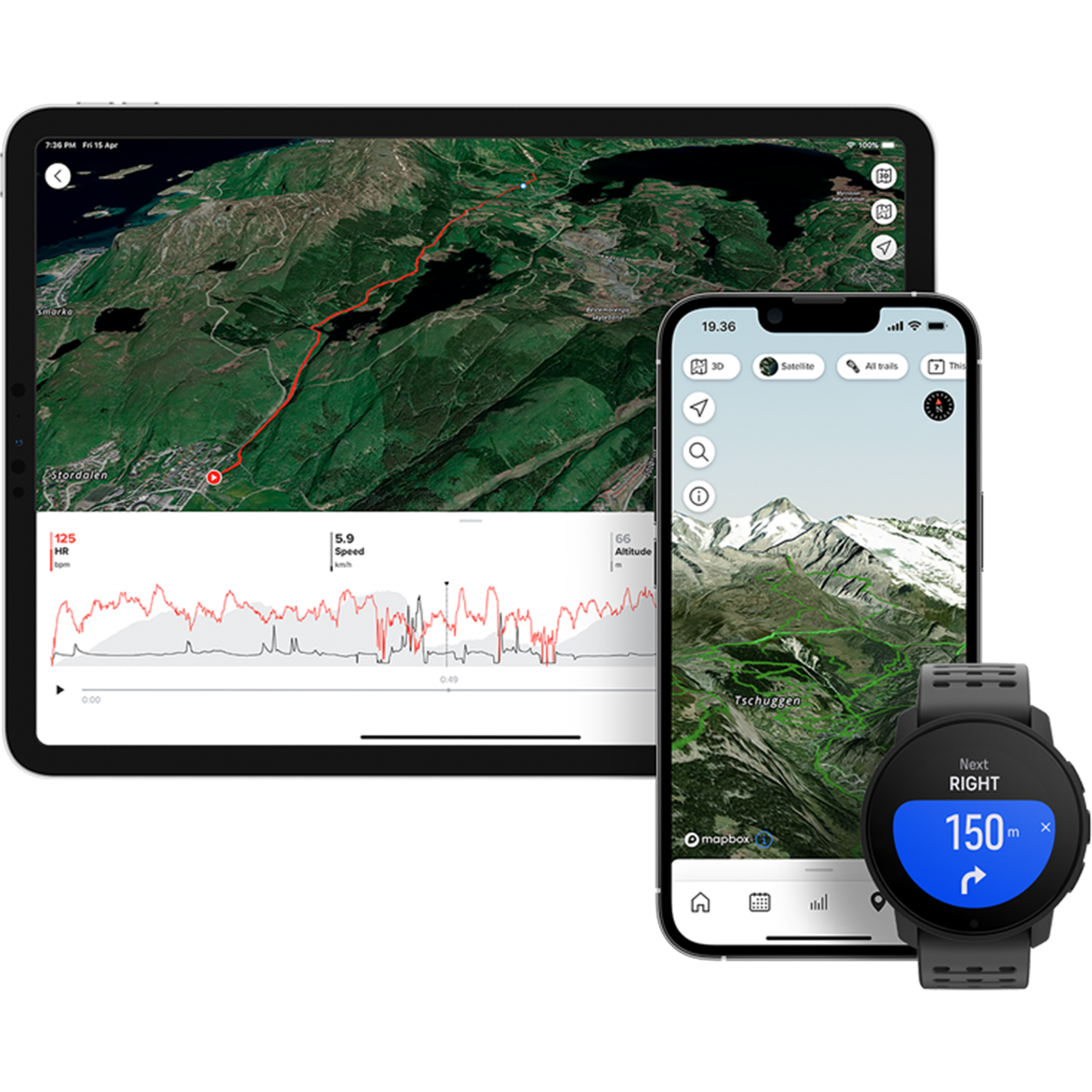 שעון ספורט חכם Suunto 9 Peak Pro GPS 43mm - צבע שחור שנתיים אחריות ע