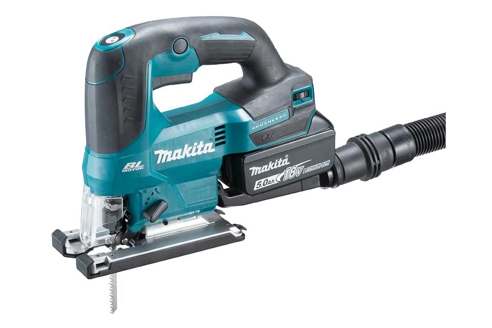 מסור אנכי עם בורר מהירויות עבודה DJV184Z / XVJ04Z 18V LXT Li-Ion Makita - גוף בלבד 