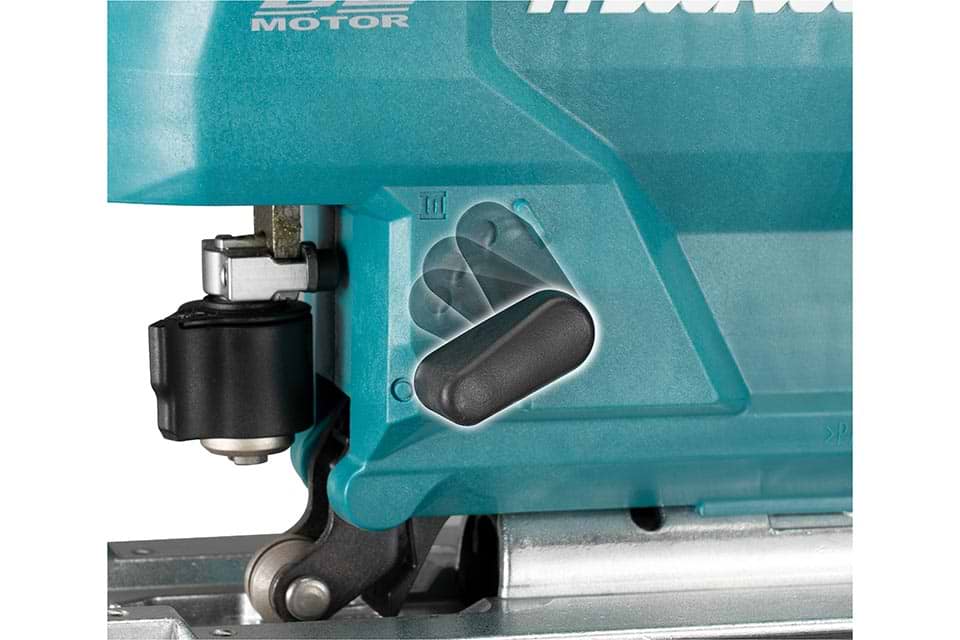 מסור אנכי עם בורר מהירויות עבודה DJV184Z / XVJ04Z 18V LXT Li-Ion Makita - גוף בלבד 