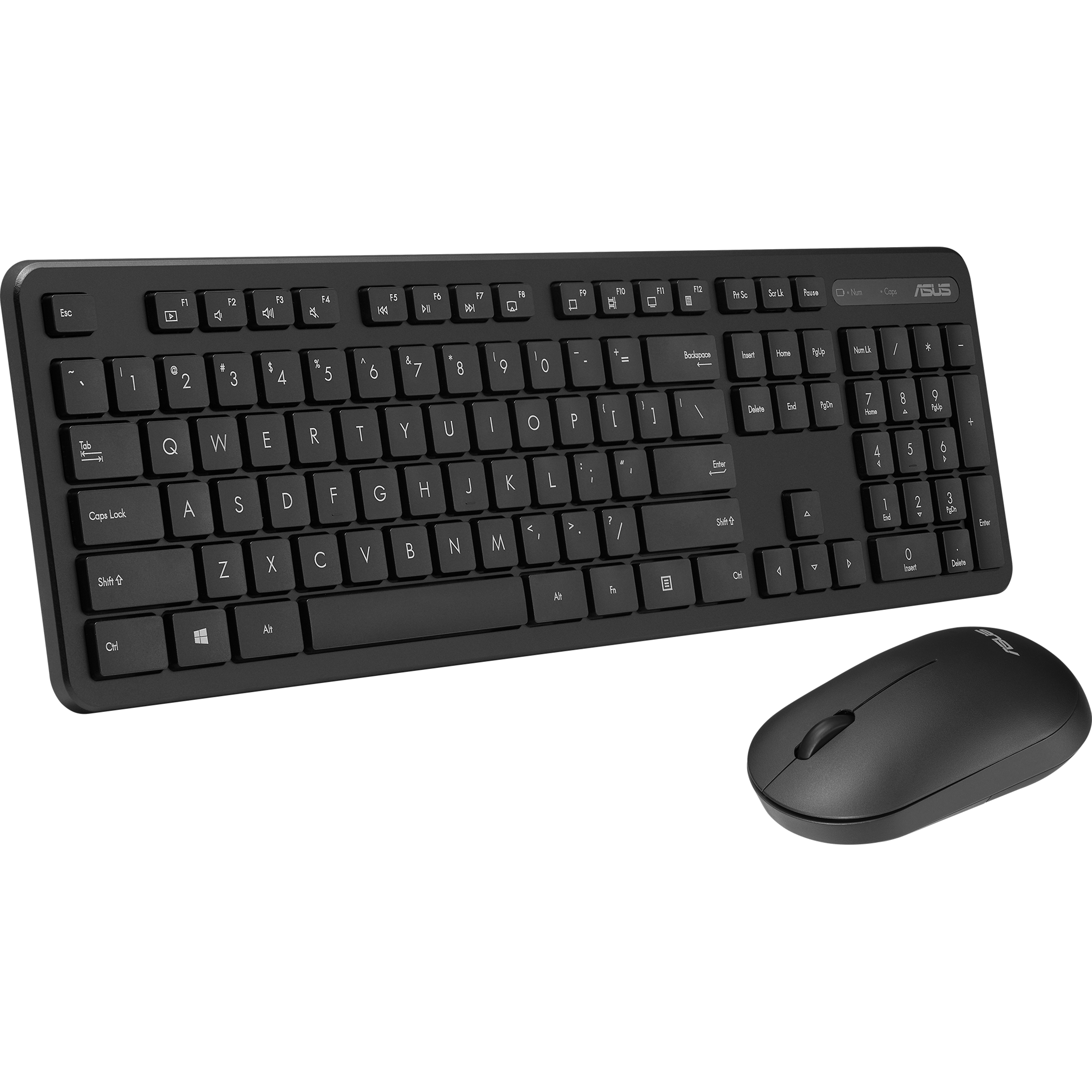 סט מקלדת ועכבר אלחוטיים עברית/אנגלית Asus CW100 - צבע שחור שנה אחריות ע