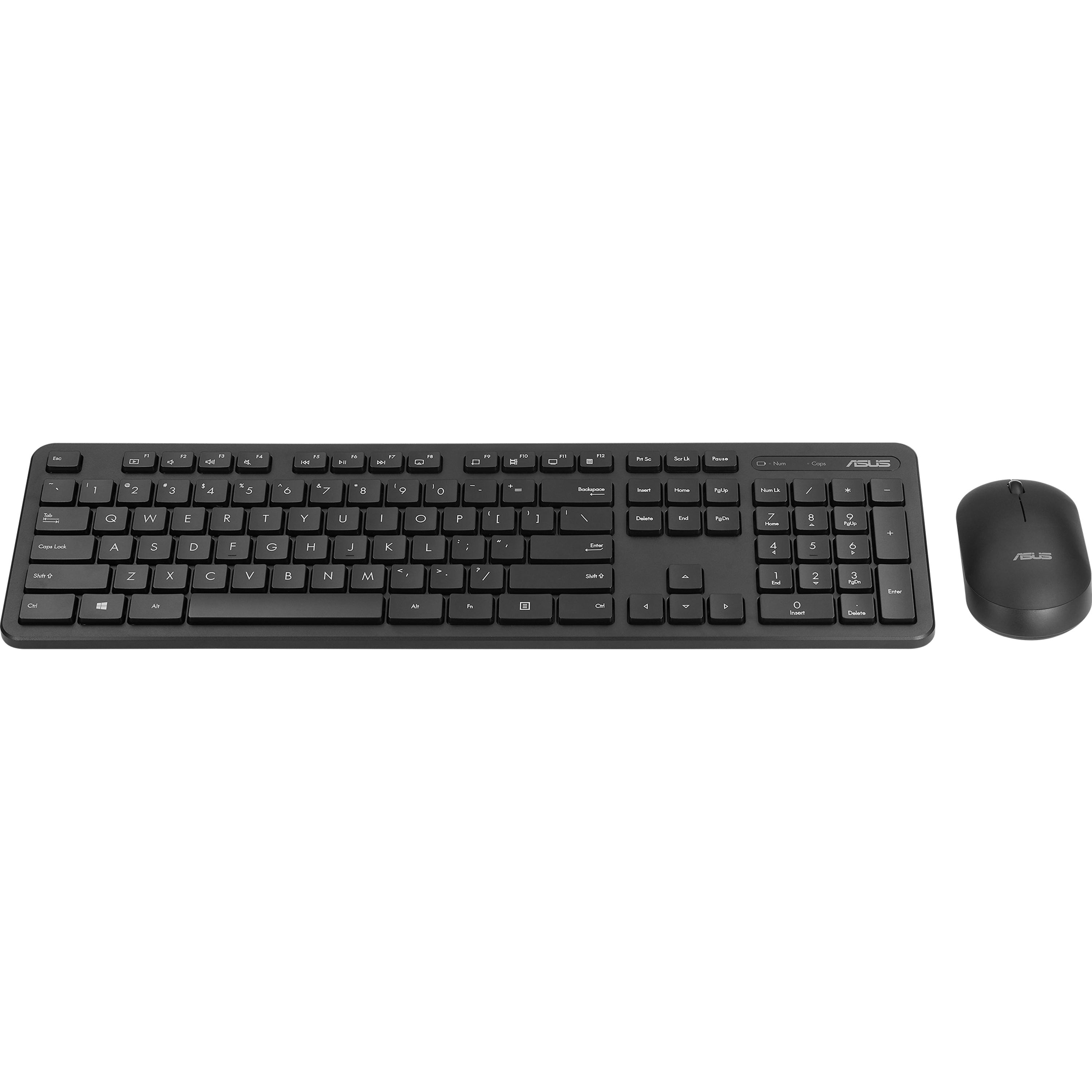 סט מקלדת ועכבר אלחוטיים עברית/אנגלית Asus CW100 - צבע שחור שנה אחריות ע
