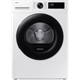מייבש כביסה פתח חזית 8 ק"ג קונדנסור Samsung DV80CGC030AE Heat Pump - צבע לבן דלת שחורה אחריות ע"י סמסונג ישראל