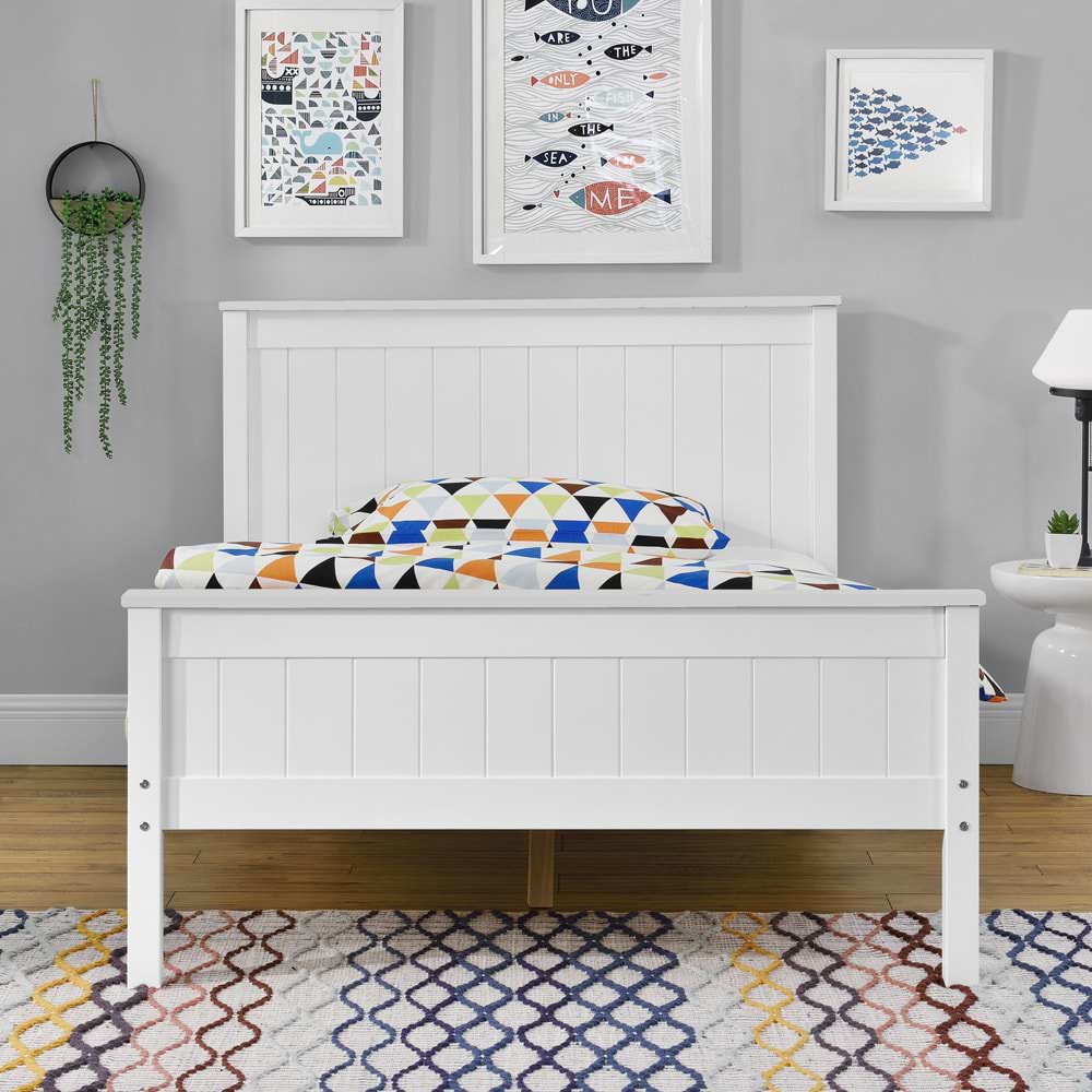 מיטה רחבה לנוער עץ מלא 120X190 דביר HOME DECOR