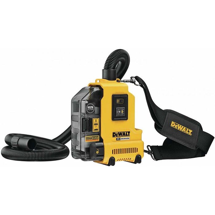 שואב אבק לפטישון 20V אוניברסלי  18/20V דגם DWH161N DeWALT – גוף בלבד